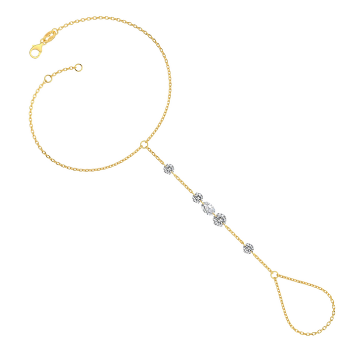 Inaya Hand Chain Gold