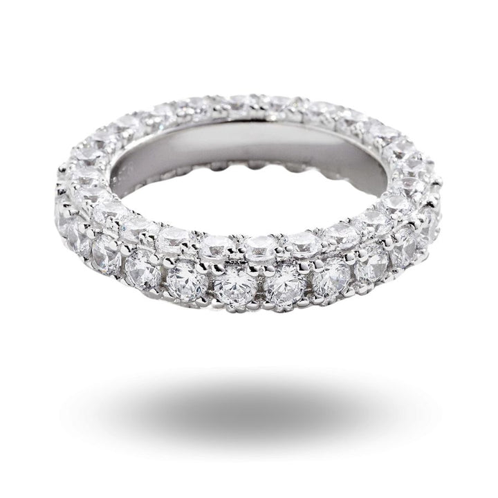 Mara 3 Sided Eternity Ring