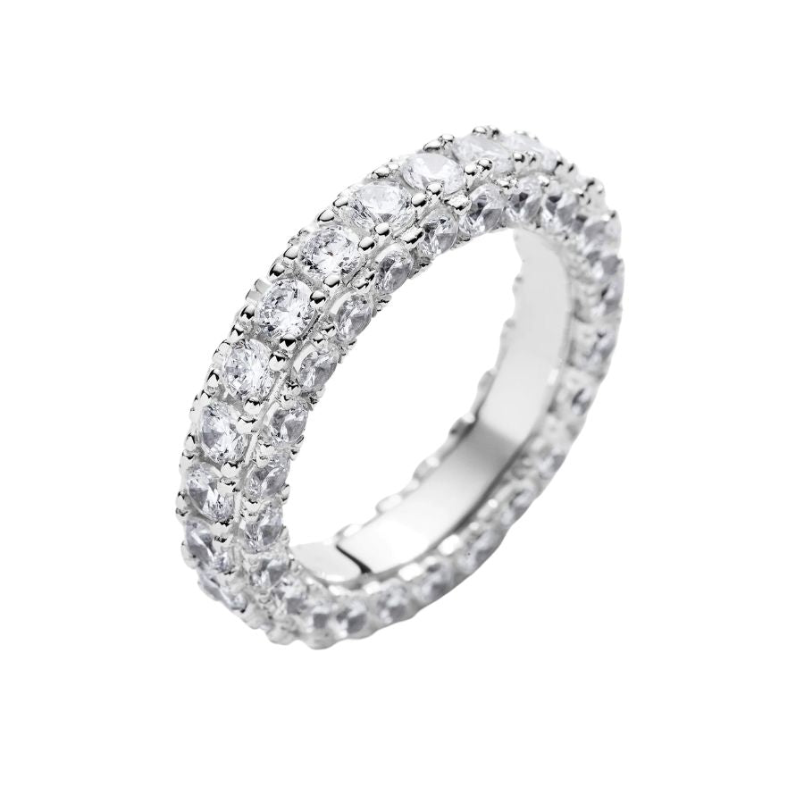 Mara 3 Sided Eternity Ring