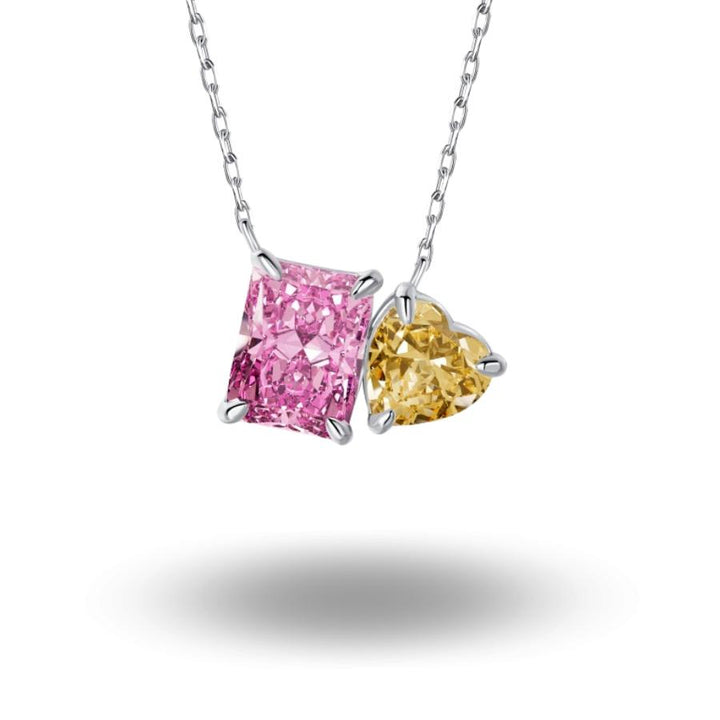 Toi et Moi Birthstone Necklace