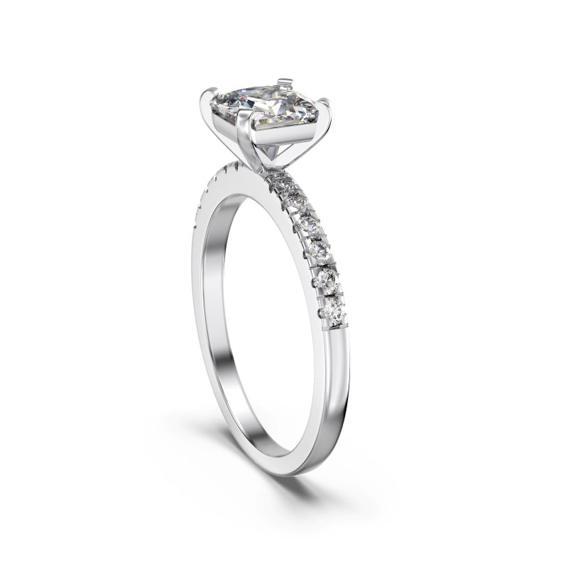Gaia Princess Cut Ring