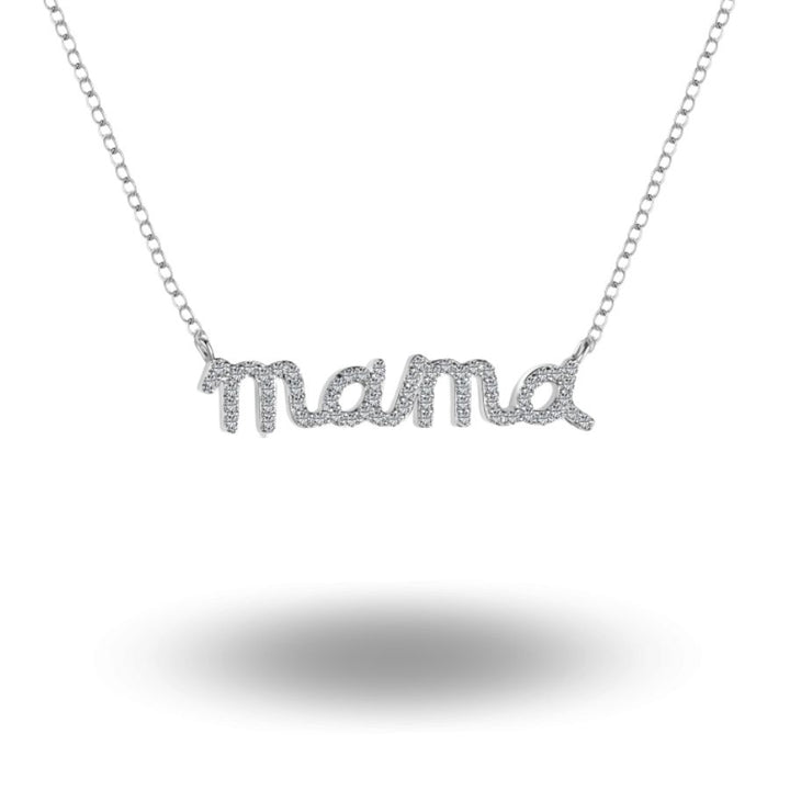 Mama Necklace Silver