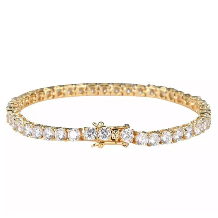 Tennis Bracelet Luxe Gold