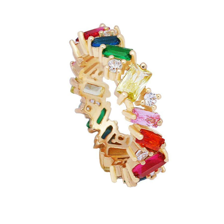 Adorned Ring Rainbow - House of Carats