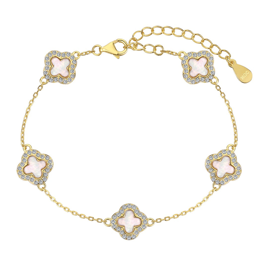 Azelia Clover Bracelet Gold