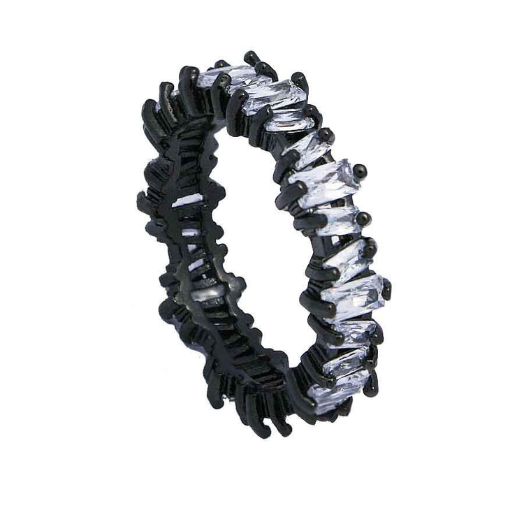 Glisten Ring Black - House of Carats