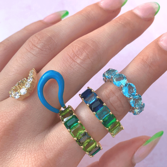Green Vibes Ring