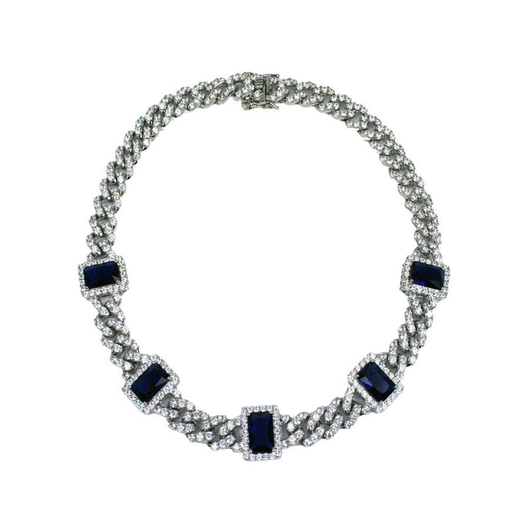 Duchess Chain Blue - House of Carats