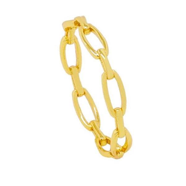 Golden Link Ring - House of Carats