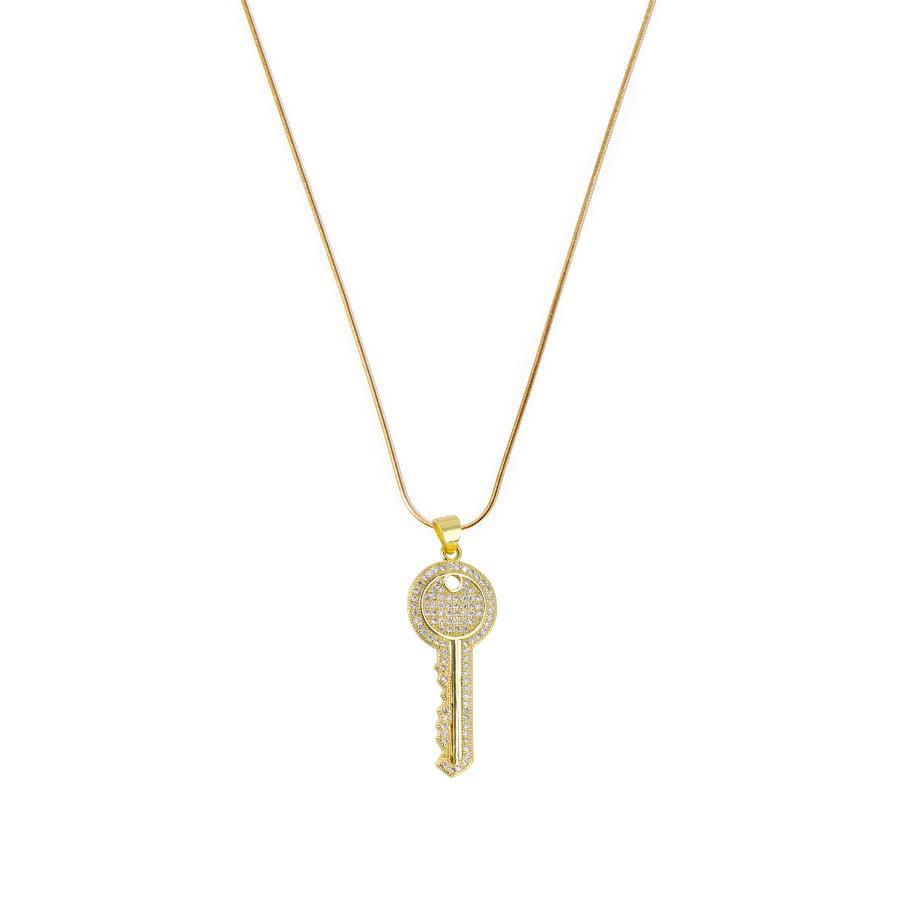 Key Charm Necklace - House of Carats