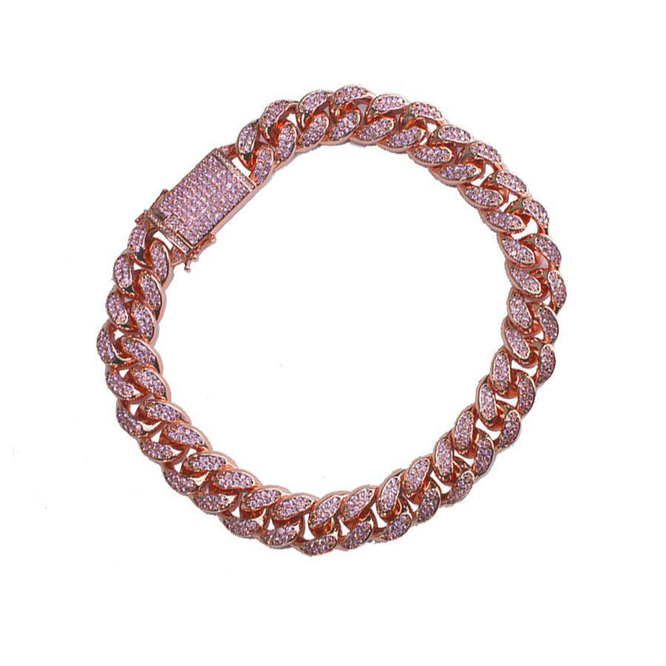 Pink Cuban Chain - House of Carats
