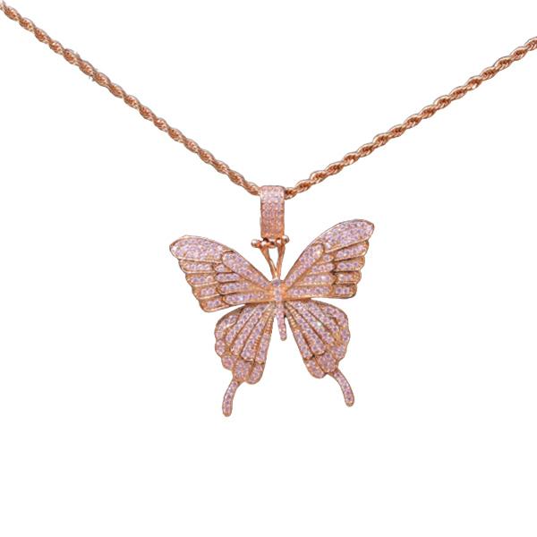 Icy Butterfly Necklace - House of Carats