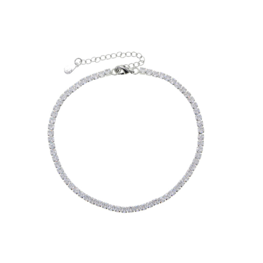 Tennis Chain Anklet 3mm - House of Carats