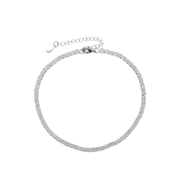 Tennis Chain Anklet 3mm - House of Carats