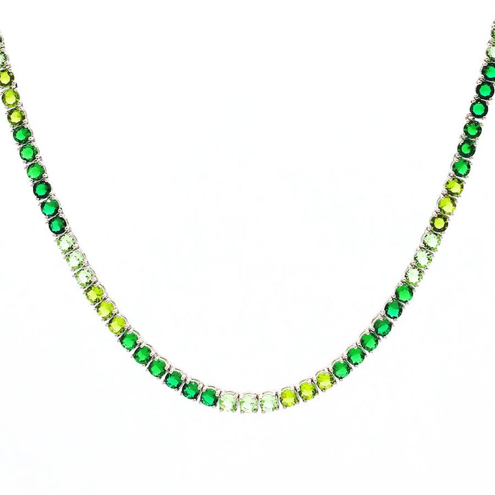 Zera Tennis Chain Green