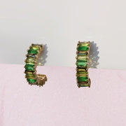 Green Vibes Earrings Small