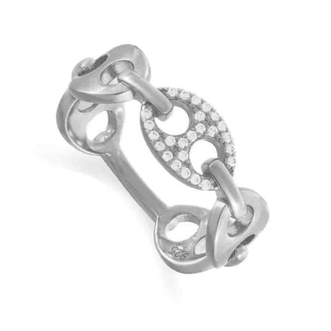 Pave Mariner Chain Ring