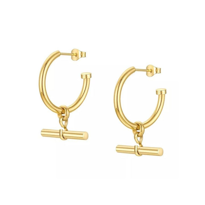 T Bar Earrings